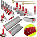 Professional Hand Tool Set W/Duffel Bag - Welded Joint, Taping, & Specialty Knives, Mixers, Jab Saw, Mud Pan + Free Duffel Bag | 5-690