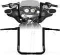 1 1/2 Inch Street Glide Handlebar 14' Rise Right-angle Bar 1.5' Fat 1' Clamp Ape Hangers for Harley 2023-later CVO Street Glide FLHXSE & 2024 2025 2026 FLHX Models, Black