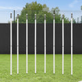 FORZA Slalom Agility Poles | Improve Endurance, Speed & Footwork | Color, Size & Rubber Base Options Available [8 Pack]