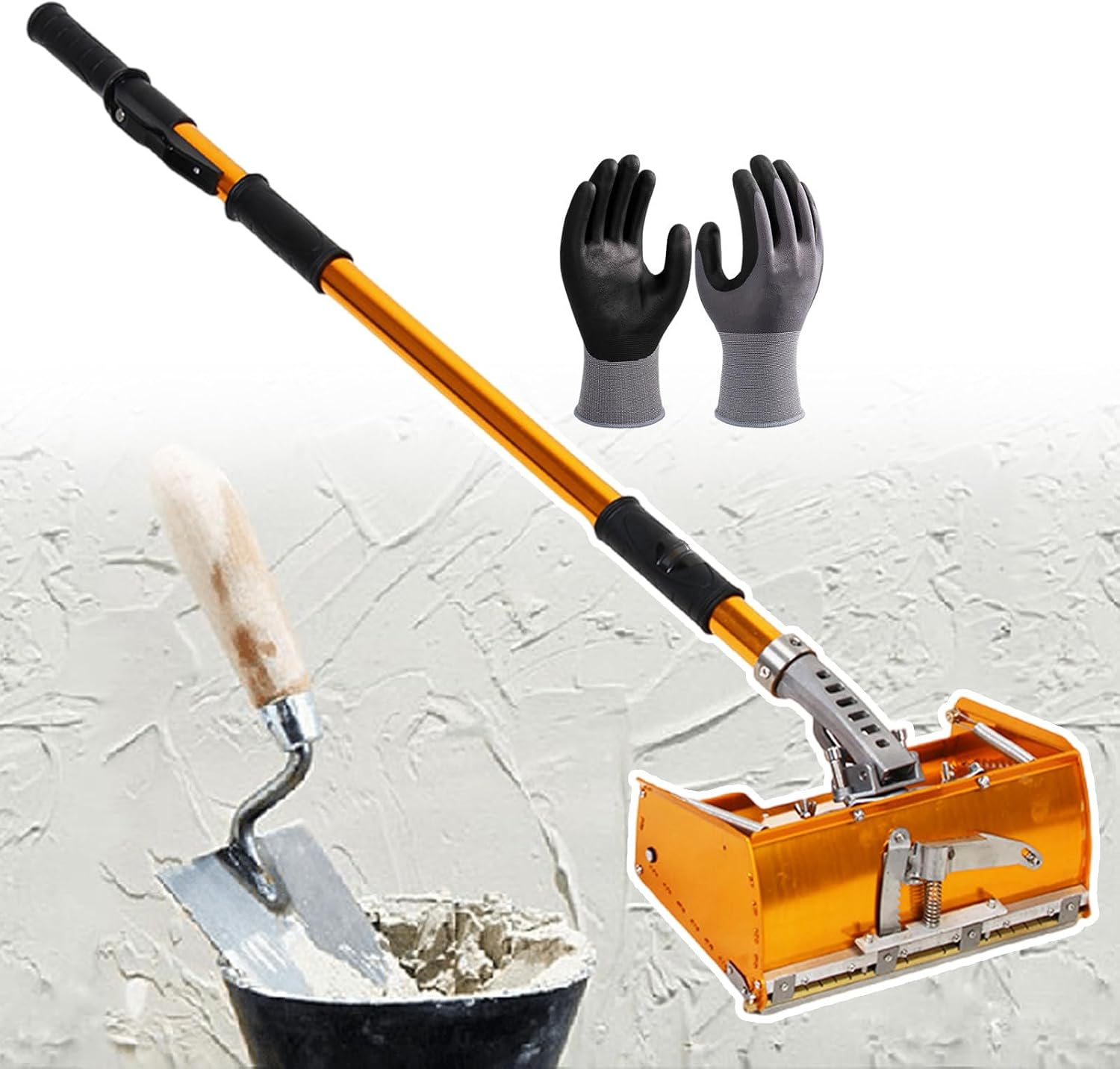 Drywall Knife Tools,Mud Drywall Skimming Blade,Drywall Taping Tool,Drywall Flat Finishing Box,for Wall Decoration