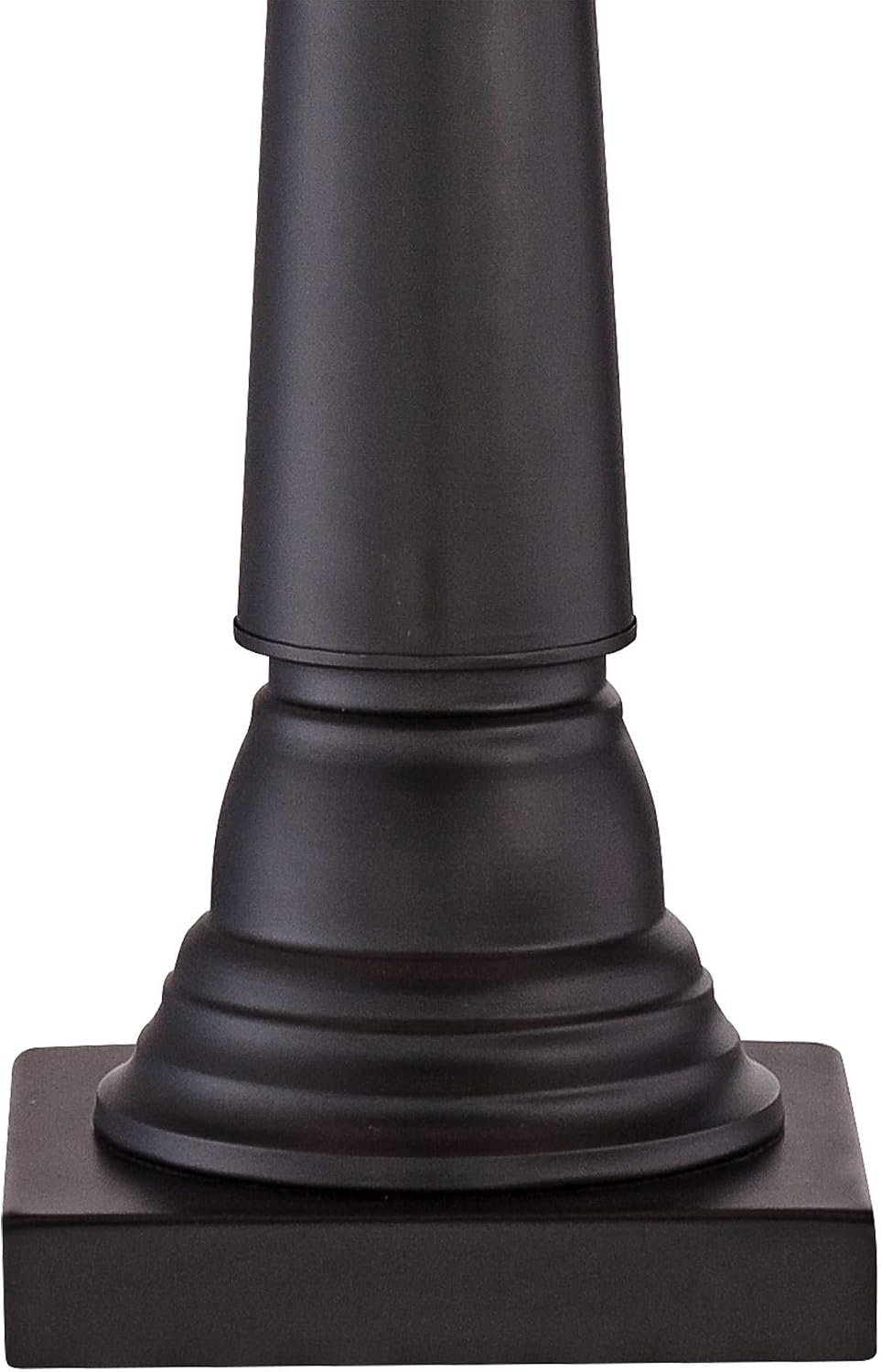 360 Lighting Dolbey 28' Tall Tapered Column Farmhouse Rustic Traditional Country Cottage Table Lamps Set of 2 Brown Bronze Finish Metal White Shade Living Room Bedroom Bedside Nightstand House