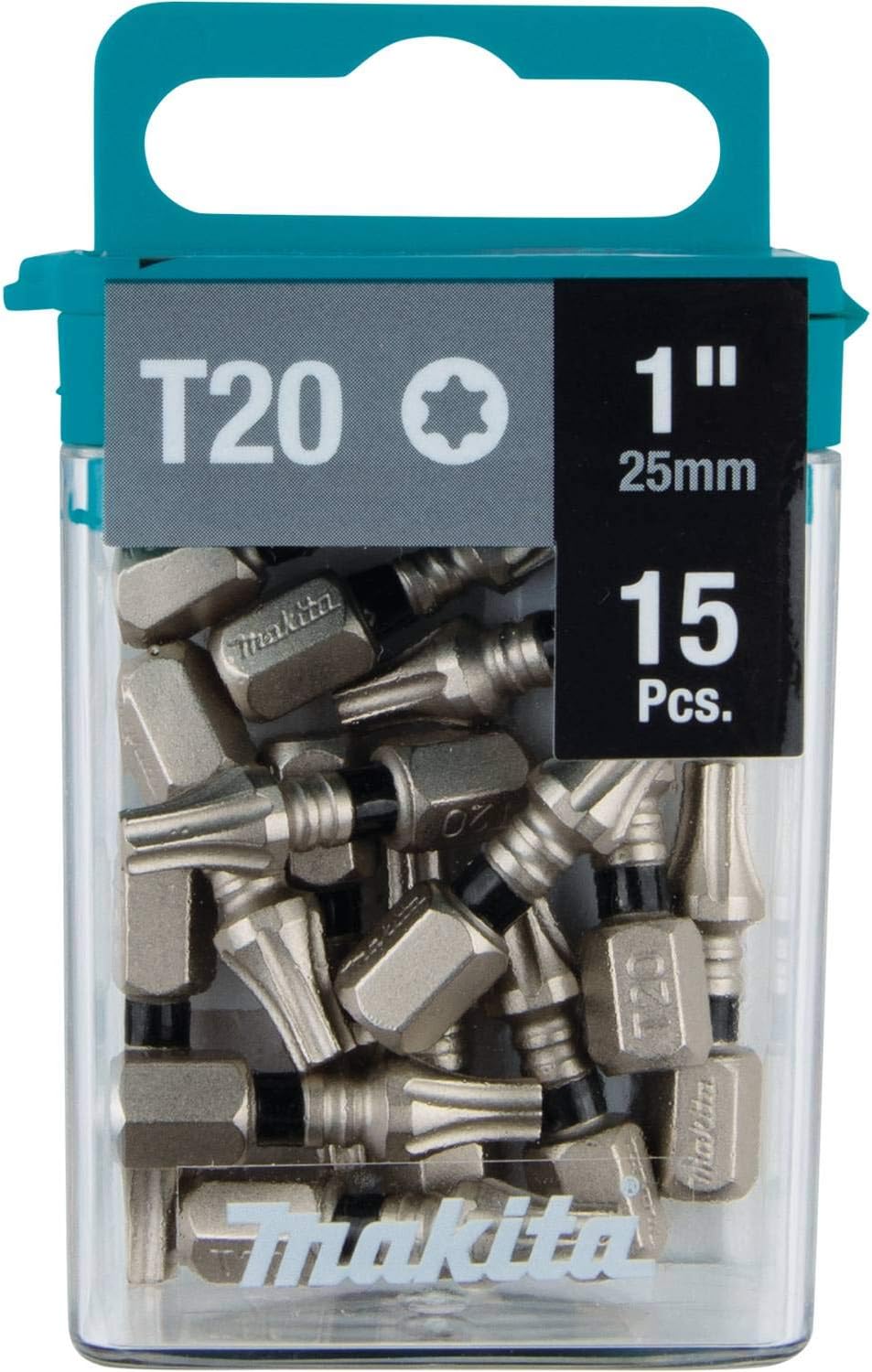 Makita E-00670 Impact XPS™ T20 Torx, 1' Insert Bit, 15/pk