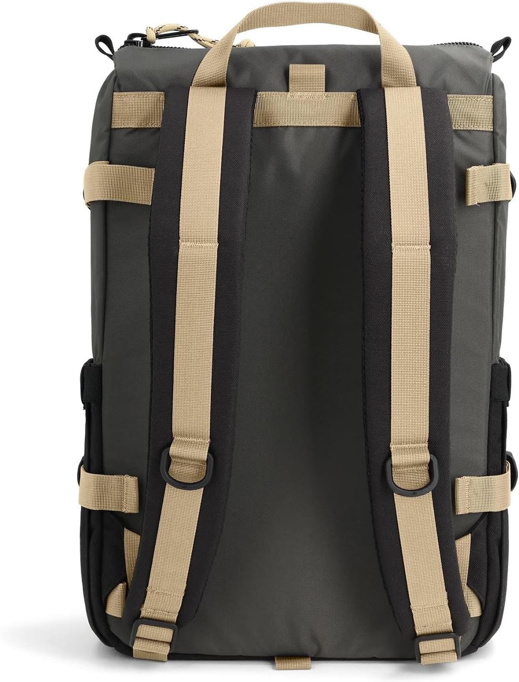 Topo Designs Rover Pack Classic Backpack - Daily Bag for Commutes, Day Trips, Hikes, Iconic Denver Design, PFAS-Free, Fair Trade (Asphalt/Black)