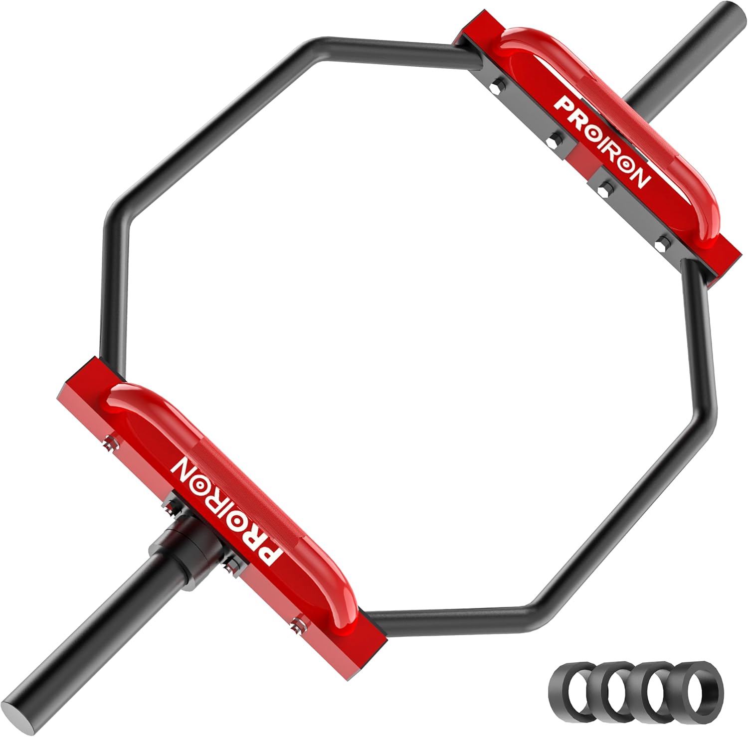 PROIRON Olympic Trap Bar 2', Hex Deadlift Squat Bar, 56' Weight lifting Shrug Bars Barbell Knurled Handles for Shoulder Exercises, Farmers Walk, 250kg Capacity for Home Gym Workout