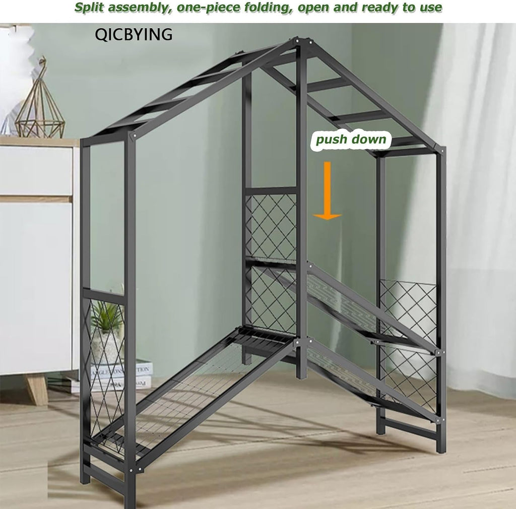 Foldable Portable Closet Wardrobe Rack - Portable Closet with Cover, Foldable Wardrobe Garment Rack with 3/4 Hanging Rods and 1 Storage Shelves, Load 1500lbs (Color : A, Size : L145cm)