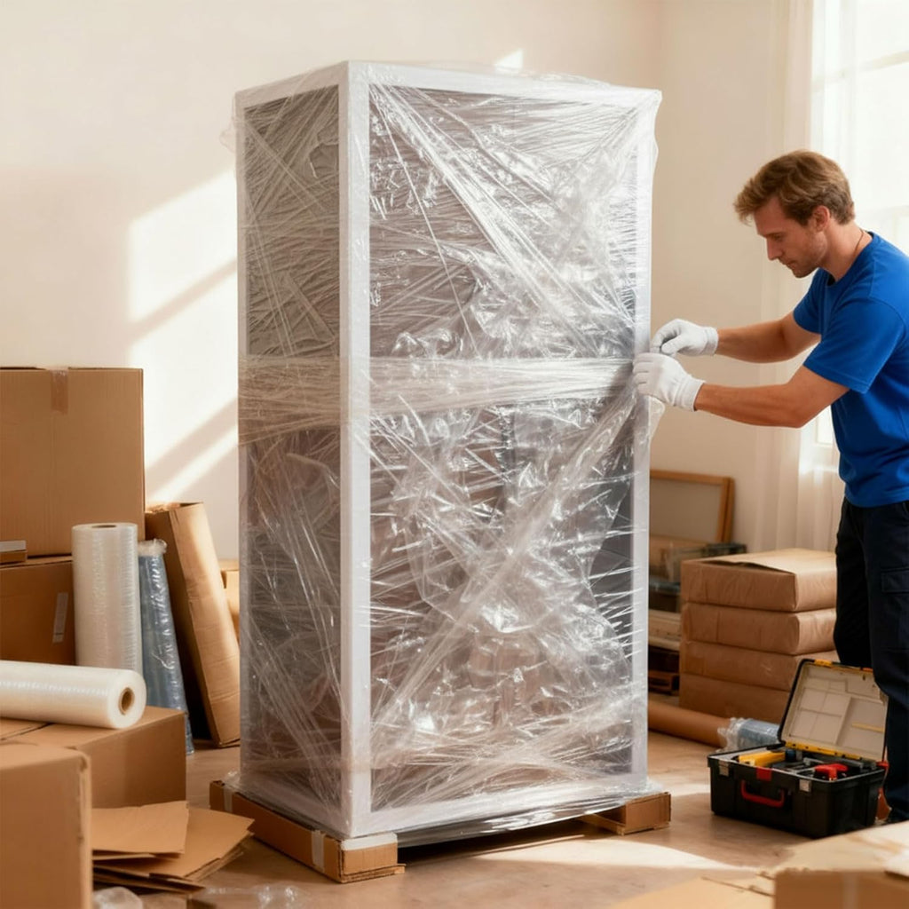 Cardboard Edge Protector 2' X 2' X 48', Pack of 100 – Cardboard Corner Protectors for Shipping White V-Board Pallet Corner Protectors