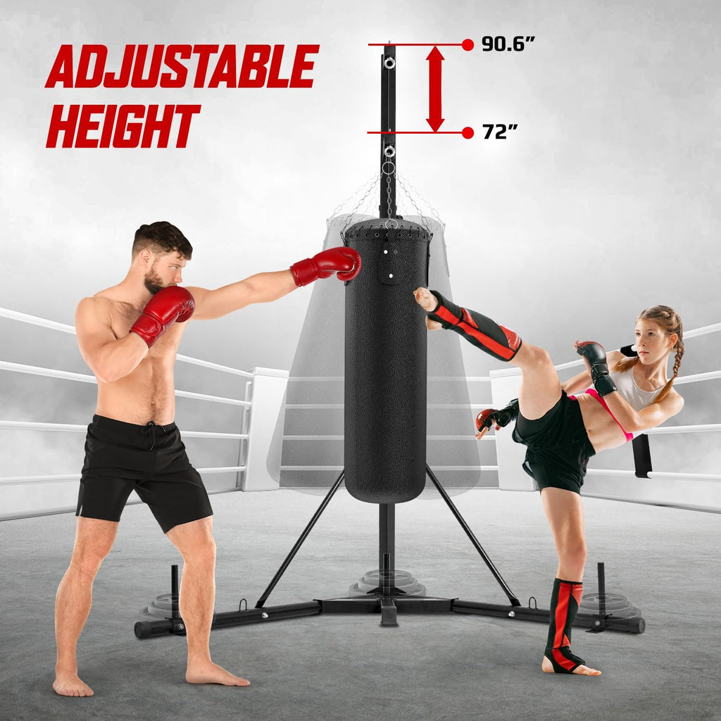 Yes4All Punching Bag Hanger, Stainless Steel Swivel Chain with 4 Snap Hooks for Heavy Bag, Gym Swing, Trapeze, and Hammock