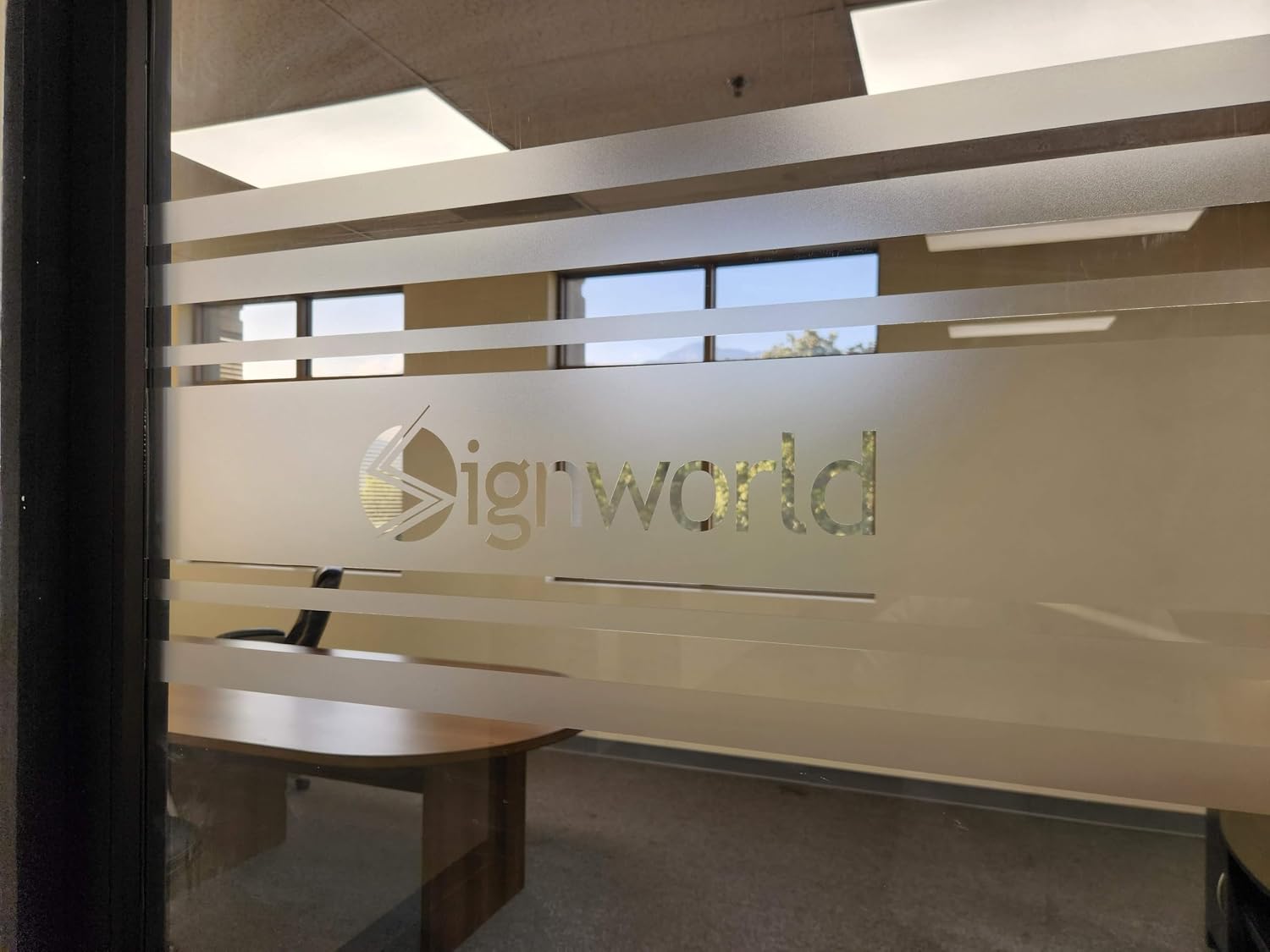 Signworld Printable Frosted Window Privacy Film - 54' x 150'