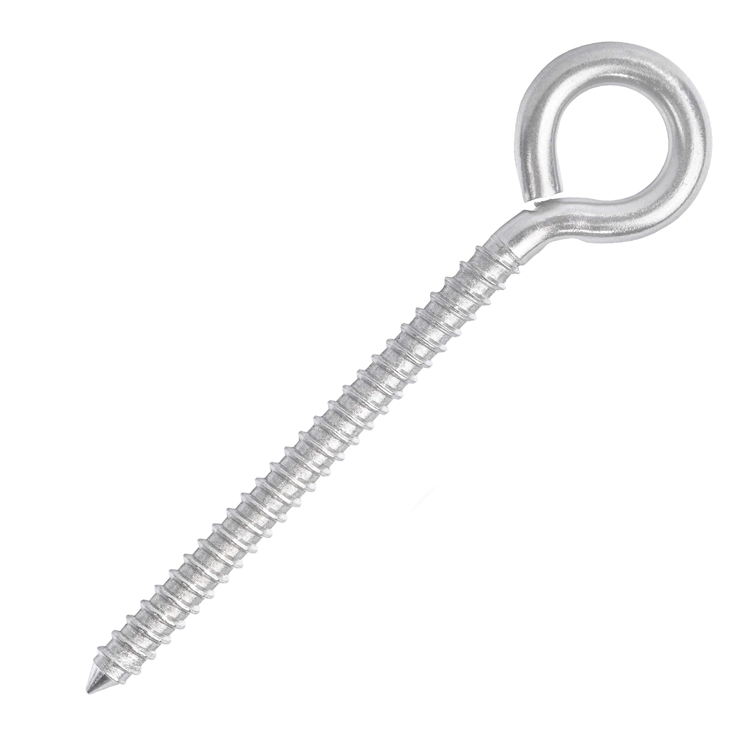 1/2' x 4' Long Stainless Steel Lag Eyebolts, T316 Marine Grade – Lot of 25