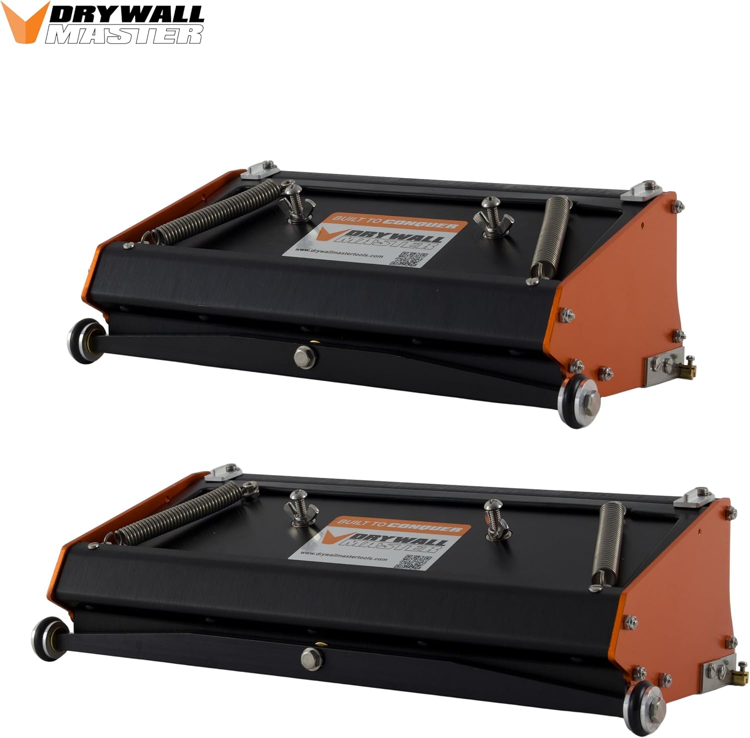 10' & 12' Finishing Set with Flat Boxes, Pump, Corner Roller, Angle Box, Angle Head & Fiberglass Handles | Drywall Master – Professional Drywall Taping & Finishing Kit