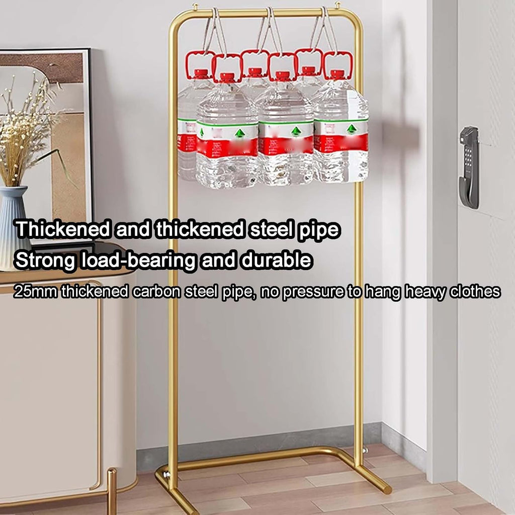 Metal Garment Rack Heavy-Duty Clothes Stand Clothing Rack for Hanging Clothes Coats Skirts Shirts Sweaters Perfect for Bedroom, Closet, Retail Display & Storage Solutions(Black,80CM/31.5IN)