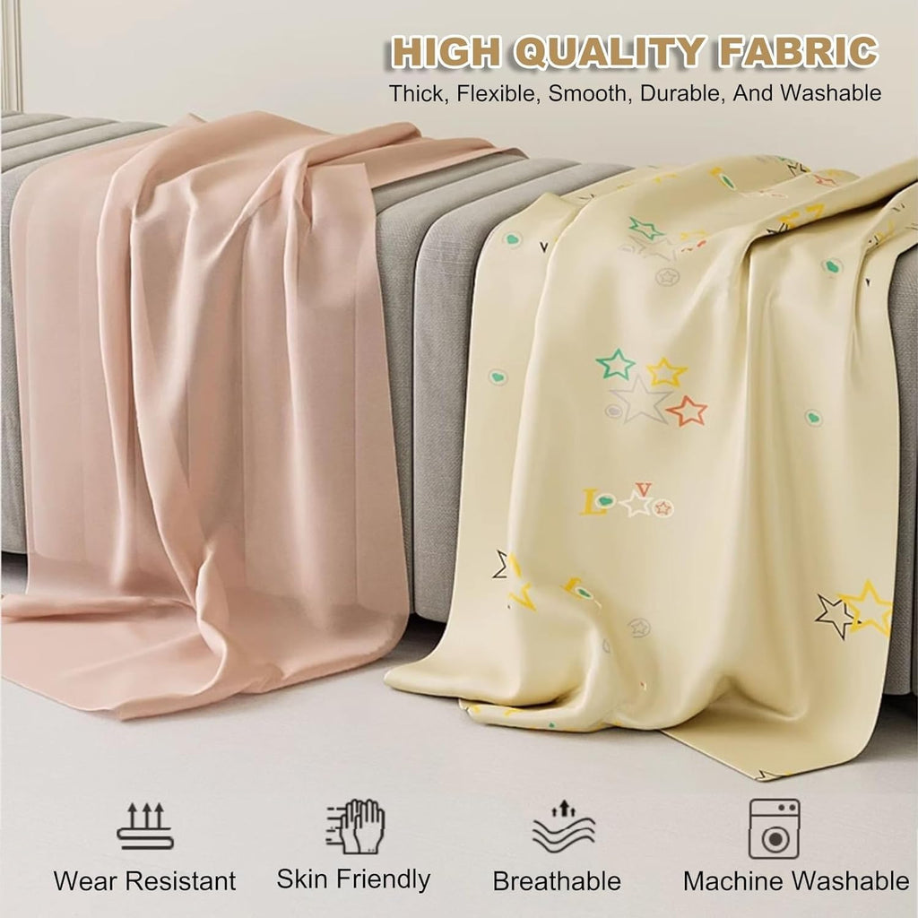 Clothing Storage Rack, Bedroom Wardrobe,Foldable Design Garment Rack,with Cotton Cover,Heavy-duty Portable Closet, Max Load 1100lbs,for Hanging Clothes (Color : Yellow, Size : 151cm)