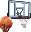 Portable Wall-Mounted Basketball Hoop, Indoor and Outdoor Sports Training Backboard Basketball Stand, 110X75CM