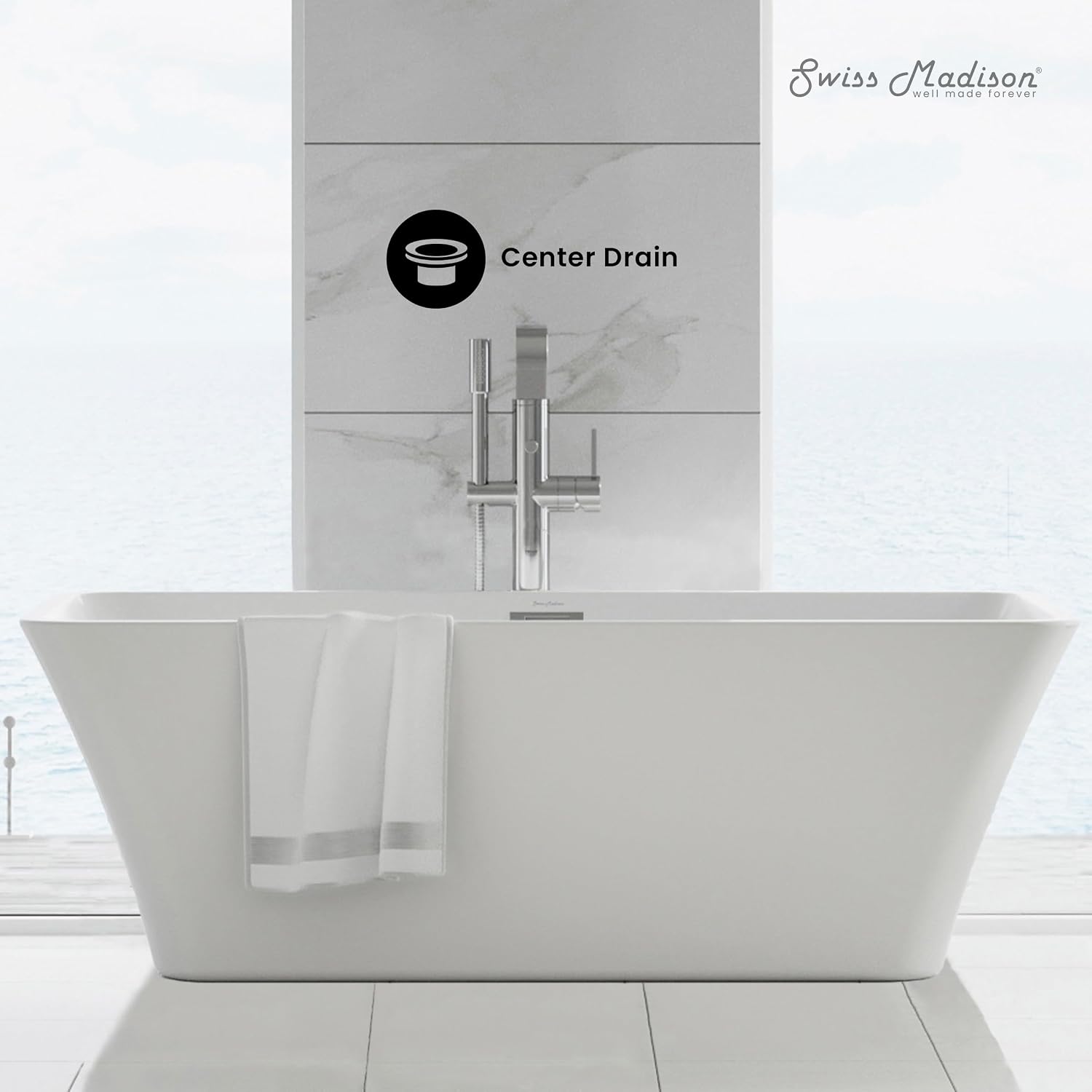 St. Tropez 60' Freestanding Bathtub
