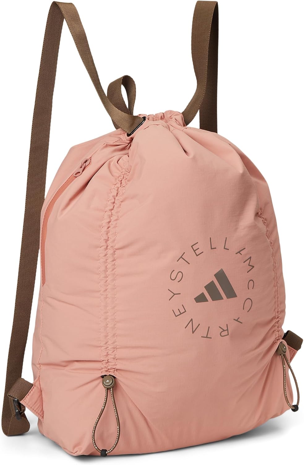 adidas, Women's, By Stella McCartney Gymsack JY4198, Light Rosewood Brown Moss, One Size