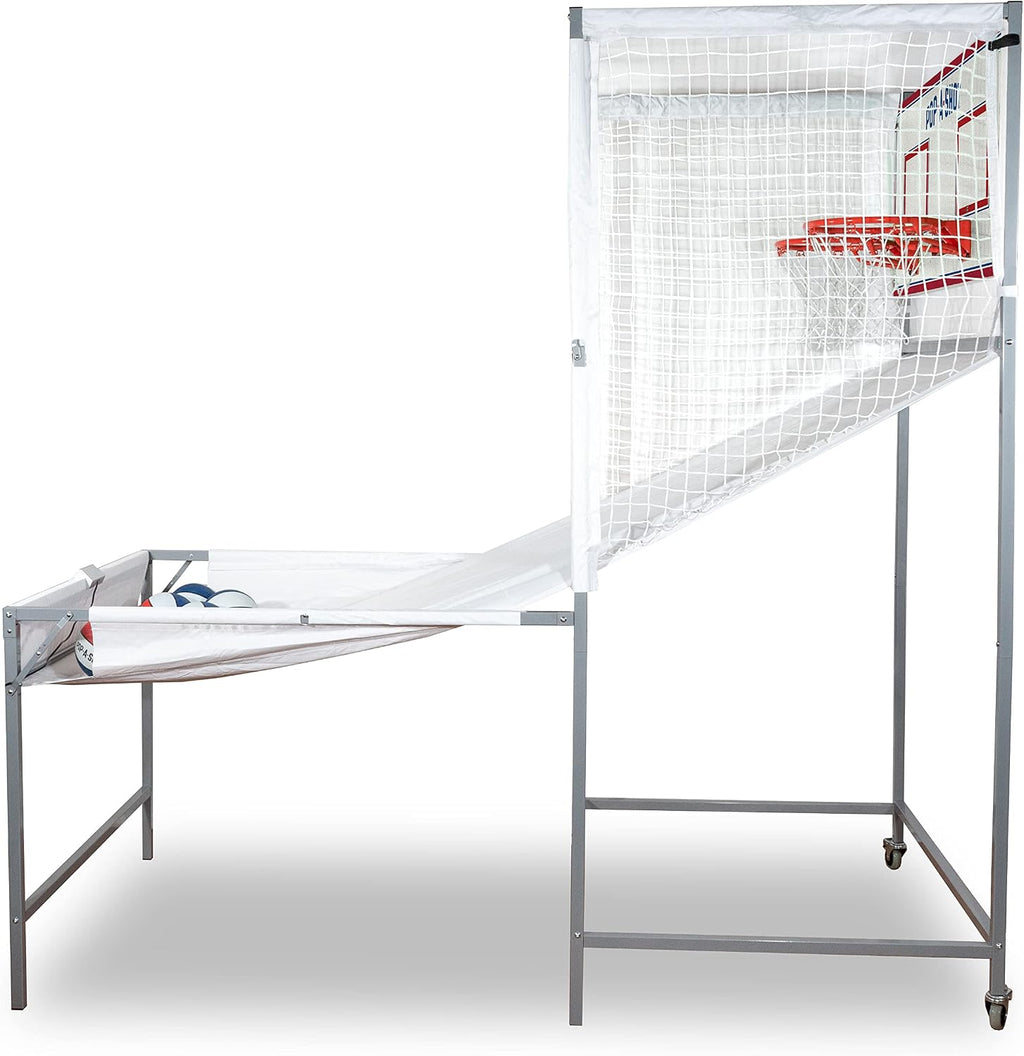 Pop-A-Shot - Pro Dual Shot | Commercial Grade Arcade Basketball at Home | Infrared Sensor Scoring | 16 Game Modes | 7 Balls | Foldable Storage