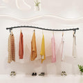 Wall Mounted Clothing Rack Display Stands Wall Mount Clothes Rod Clothes Store Garment Racks Hanger Commercial Hanging Organizer Storage Shelf for Retail Or(A-80cm/31.5inch