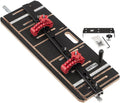 Woodpeckers Taper Sled, Table Saw Taper + Straight Line Jig, Perfect for Chair + Table Legs & Edge Jointing, Features 37' Miter Bar & 2 Hold-Down Clamps + Steel Fence TSL-32