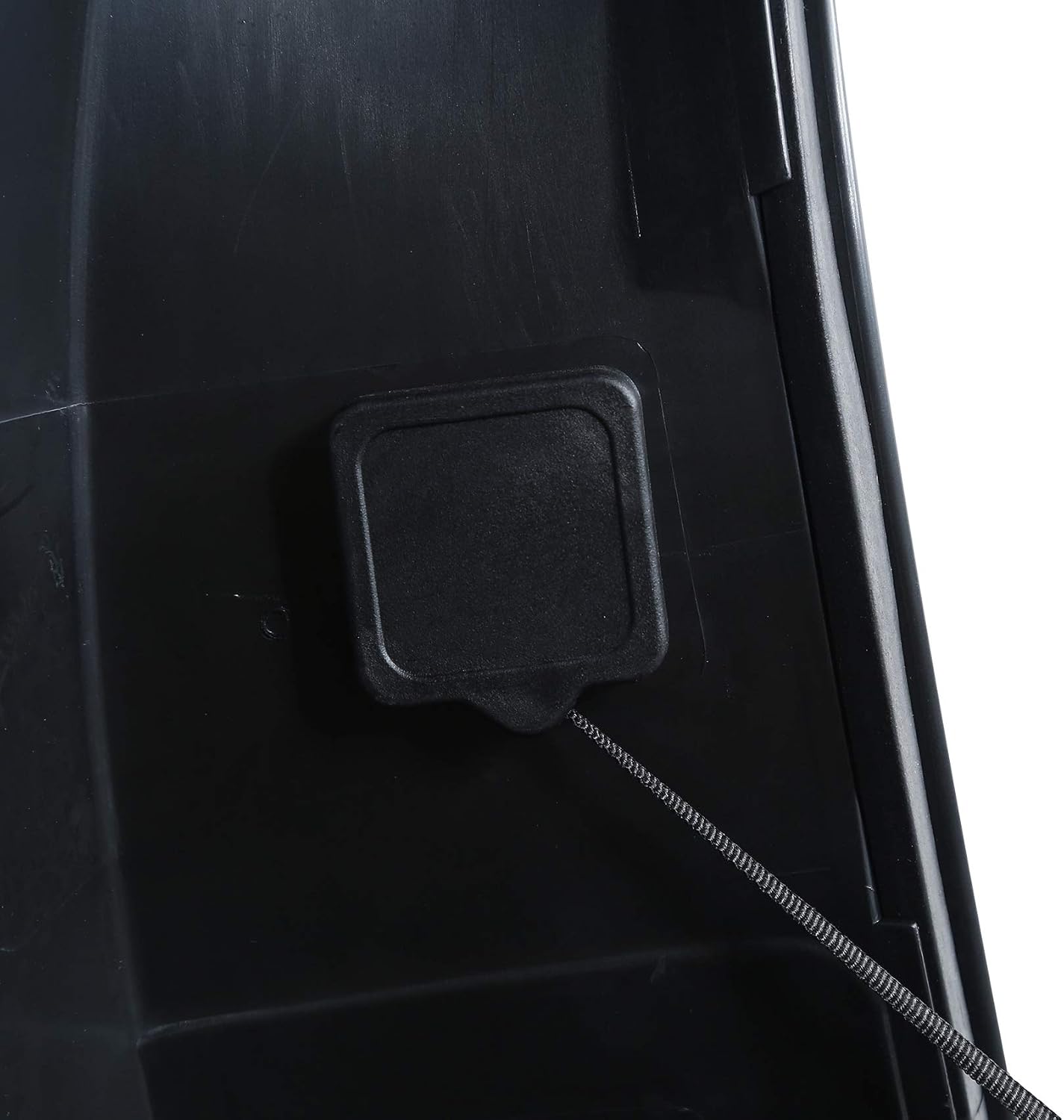 TCMT Black Denim 13.7' King Trunk W/Latch Key with Speaker Cut Outs Fit For Harley Trunk Touring CVO Road King Road Glide Street Glide Electra Glide Ultra Limited 2014-2025