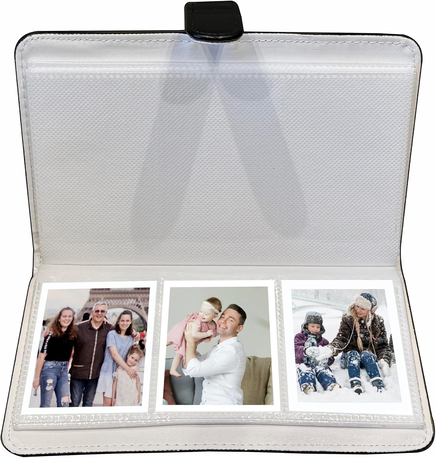FUJIFILM Instax Mini Instant Film Bundle for Mini EVO, Mini 12, Mini 11, Mini Liplay and Mini 41 Cameras, Includes: Instant Mini Film and 108 Pocket Mini Instax Photo Album, Black (100 Exposures)