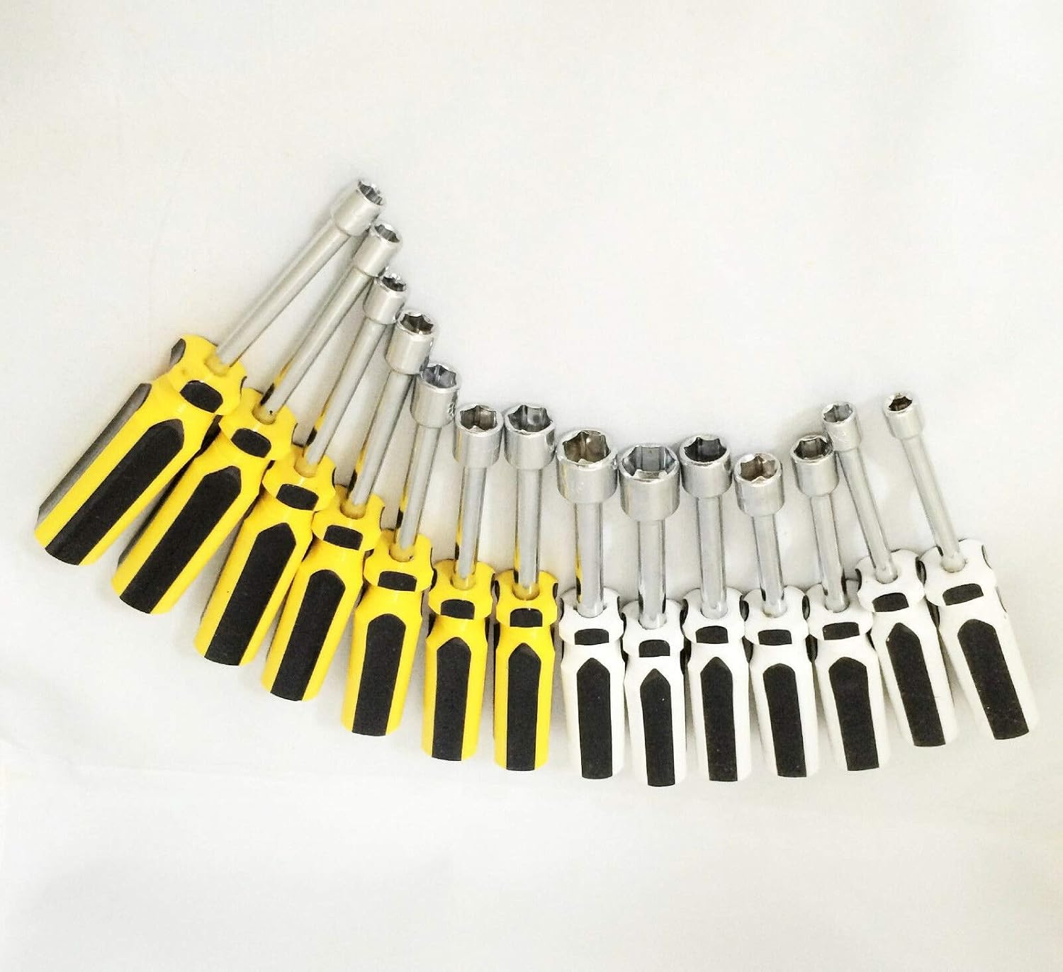 7pc Nut Driver Set SAE + 7pc Nut Driver Set Metric