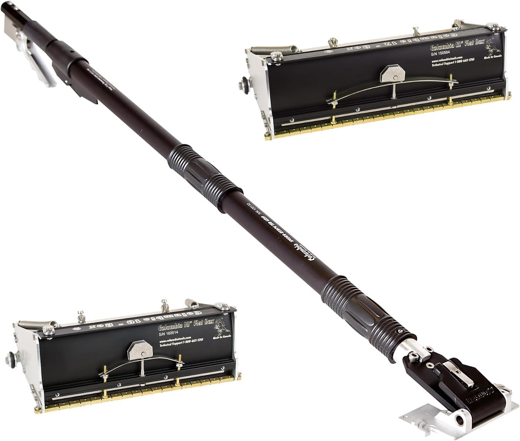 Columbia Flat Box Set | Extendable Matrix Handle - 10' & 12' Flat Boxes | Professional Drywall Finishing