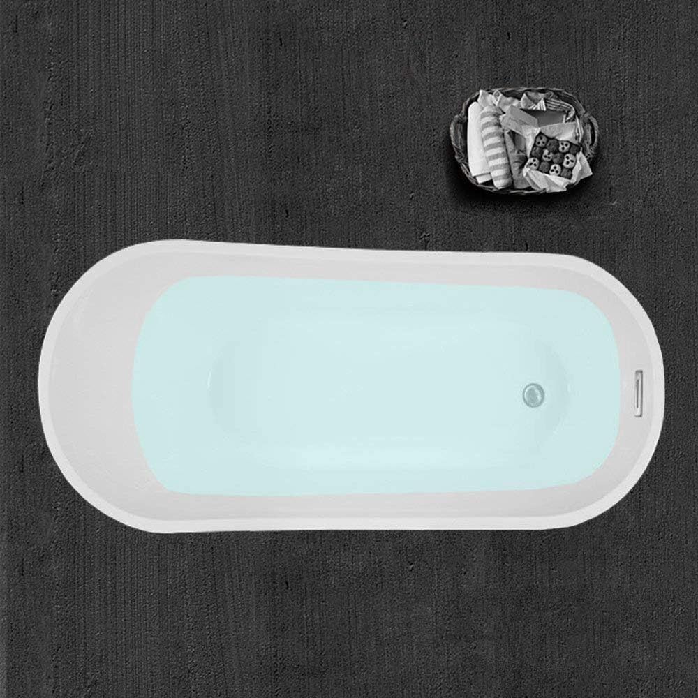 Woodbridge 67' Acrylic Bathtub Soaking Tub Brushed Nickel Freestanding F0001, BTA1508 +F000, B-0001 WITH Faucet II, Model: B-0001 /BTA1508 + F0001