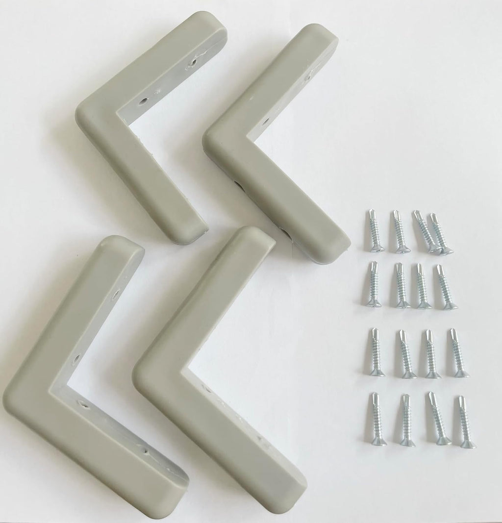 4inch Rubber Corner Guard Gray FZJ-02 (200)
