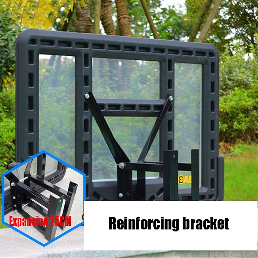 Wall-Mounted Mini Basketball Hoop, Durable Basketball Backboard Training Frame, Can Be Installed On Round and Vertical Poles