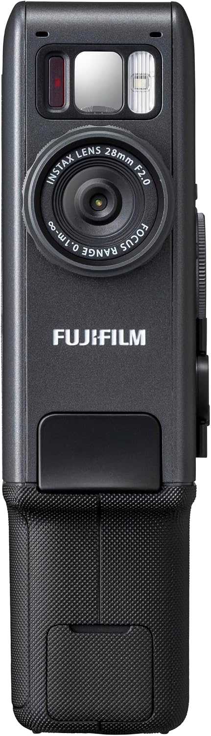 FUJIFILM instax mini Evo Cinema Hybrid Instant Camera, Black