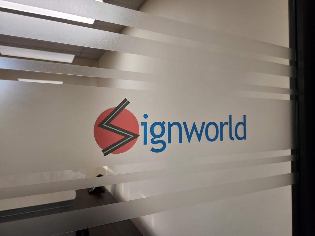 Signworld Printable Frosted Window Privacy Film - 54' x 150'