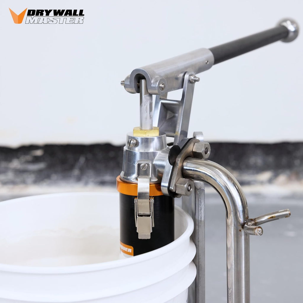 10' & 12' High Capacity Flat Box Set with Pump, Filler, and 42' 180 Sure-Stop Handle | Drywall Master – Professional Drywall Finishing Tools - Chicago Family Company