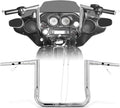 1 1/2 Inch Street Glide Handlebar 12' Rise Right-angle Bar 1.5' Fat 1' Clamp Ape Hangers for Harley 2023-later CVO Street Glide FLHXSE & 2024 2025 2026 FLHX Models, Chrome
