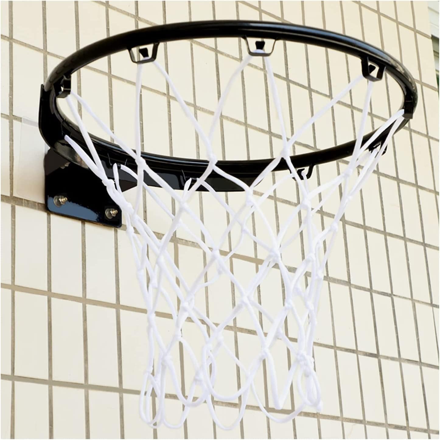 Basketball Rim Portable Wall-Mounted Basketball Hoop, Mini Kids Basketball Hoop On The Indoor Door, Easy to Install Without Punching