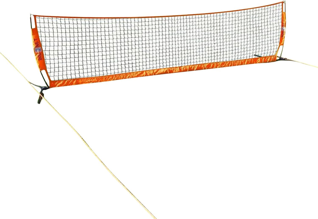 Bownet Soccer Goals for Backyard & Training – Portable Pop-Up Field Barrier Net with Sand Anchors & Travel Bag, Durable All-Weather Soccer Training Equipment