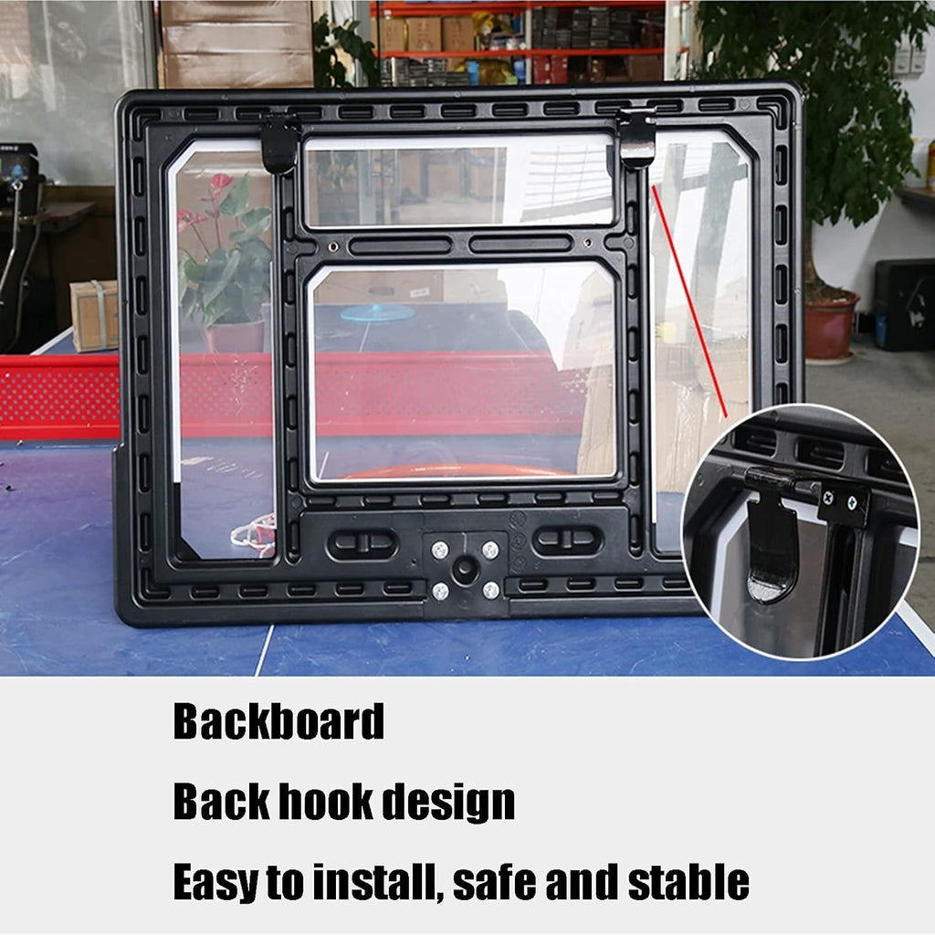 Mini Basketball Hoop, A Wall-Mounted Basketball Hoop with A Hole-Free Installation, for Adults and Kids
