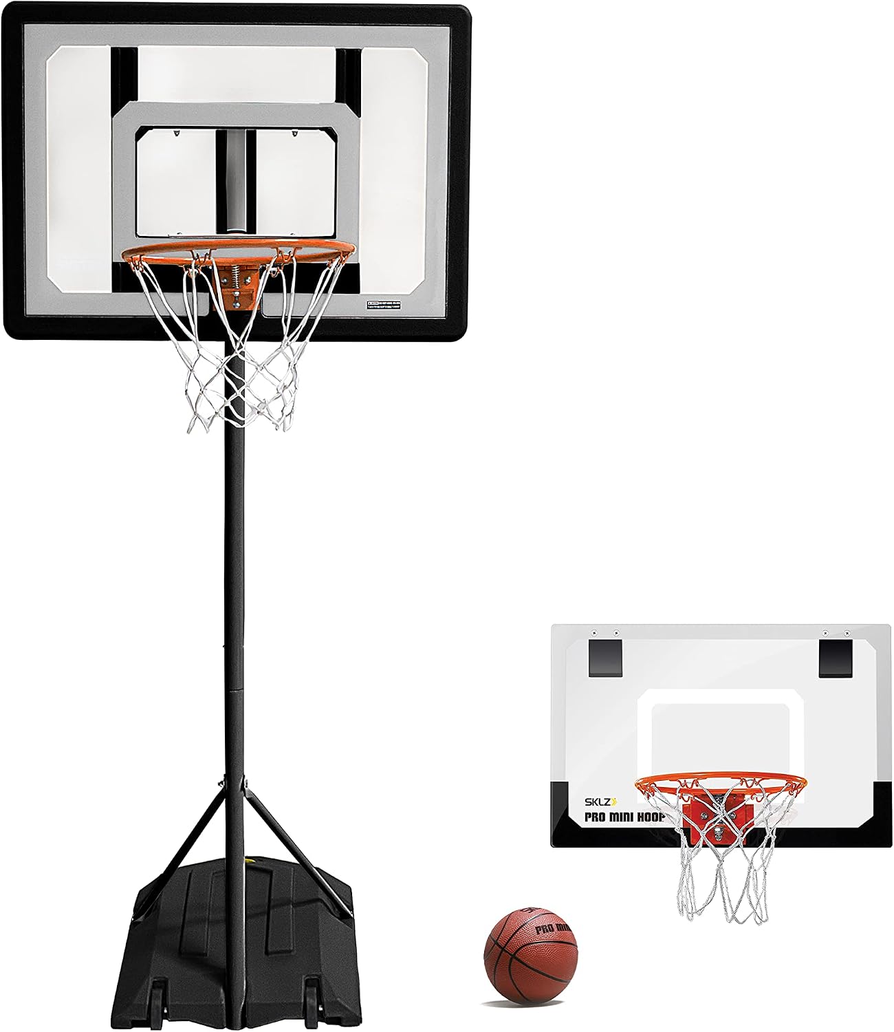 SKLZ Pro Mini Hoop System + Mini Hoop Door Mounted
