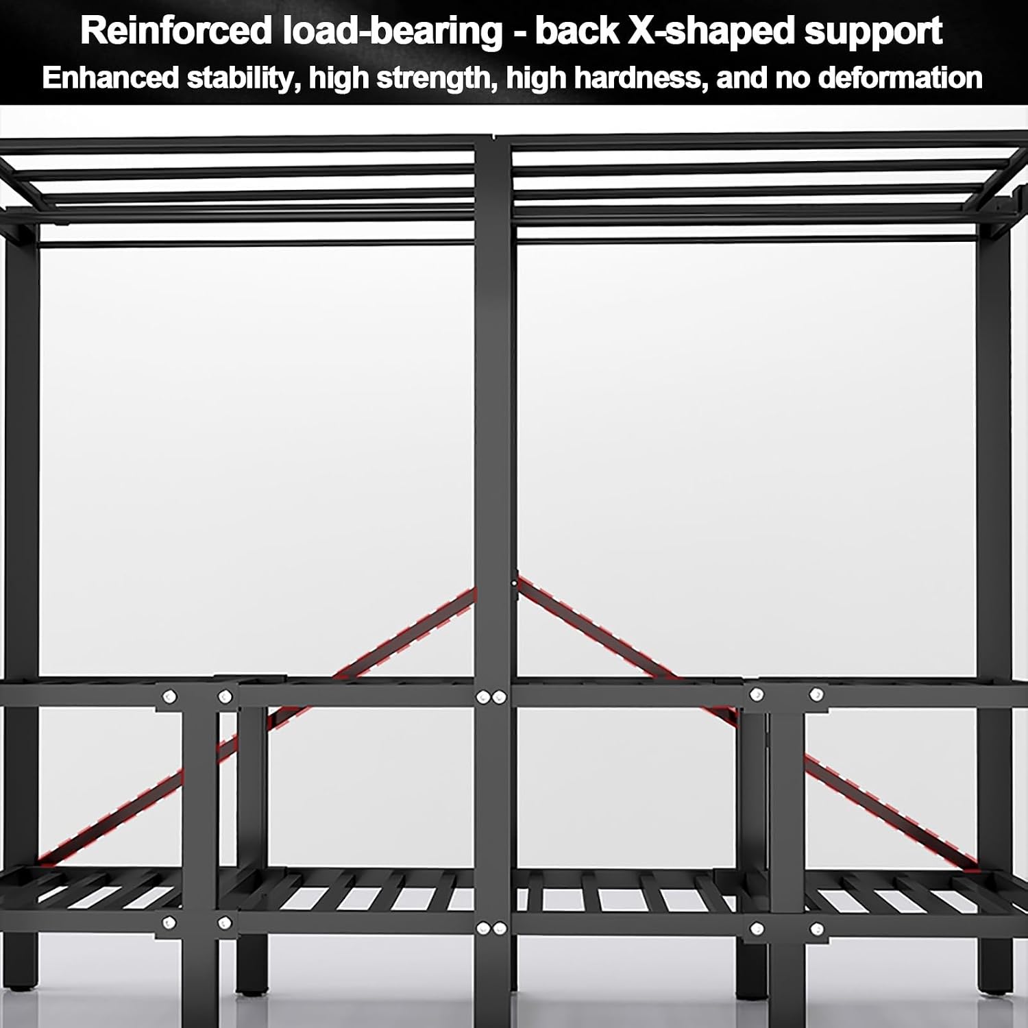 Foldable Portable Wardrobe Closet With Cover, Metal Clothes Rack, One-Piece Folding Base, Foldable Garment Racks, For Hanging Clothes Storaging(Grey1,125cm/49.2inch)