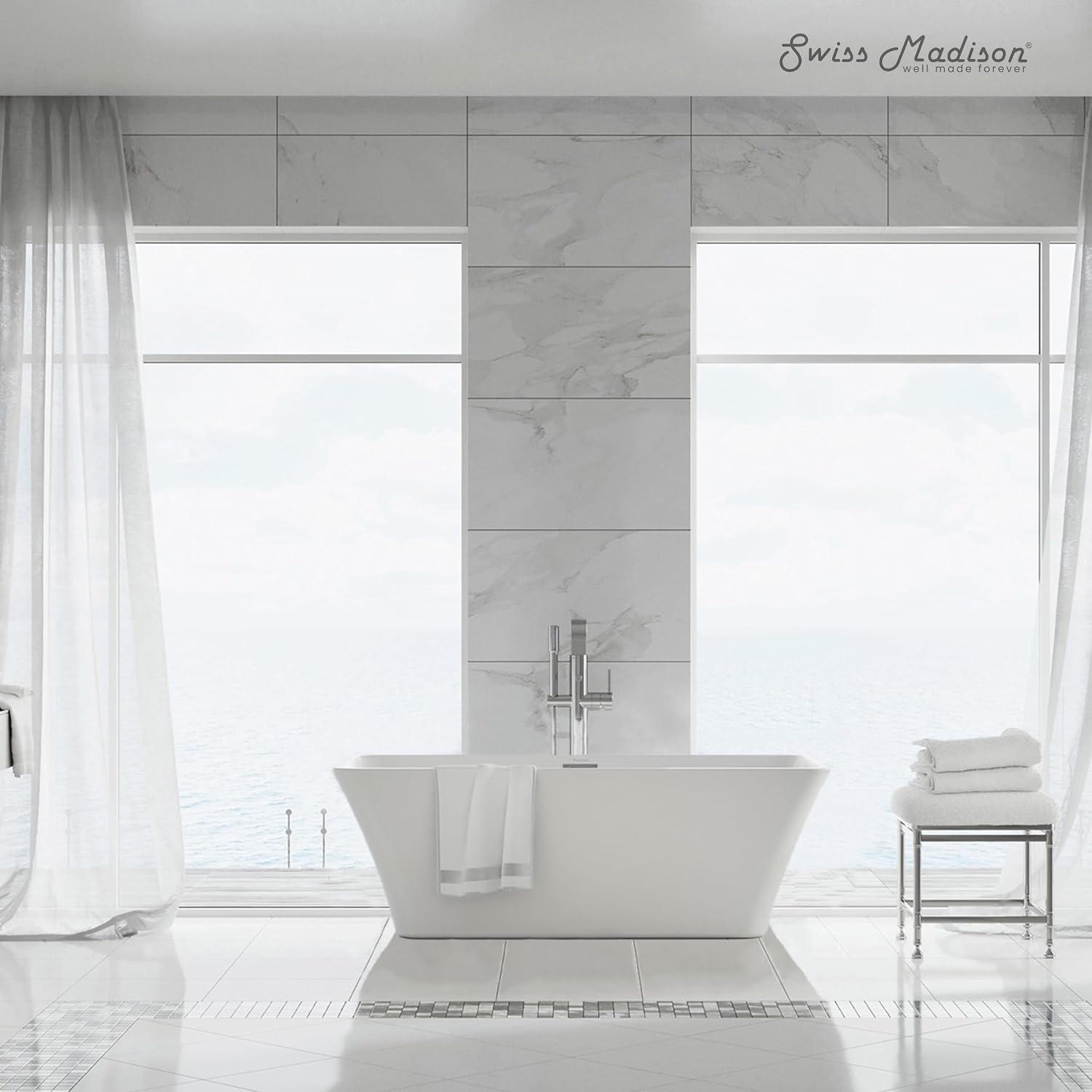 St. Tropez 60' Freestanding Bathtub