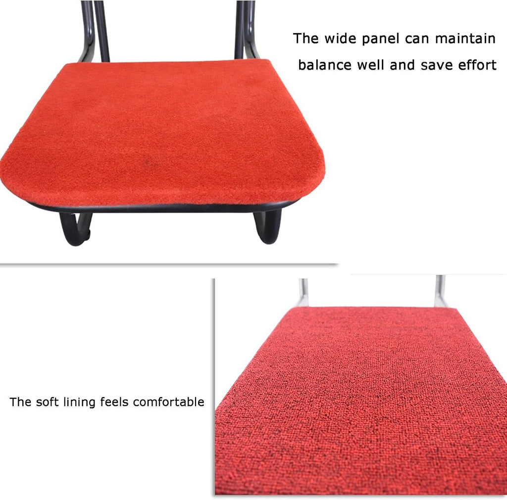 Heavy Duty Stacking Chair Dolly - Durable Push Cart for Effortless Transport of Chairs at Parties, Banquets, Events & Gatherings - Perfect for Event Planners & Caterers