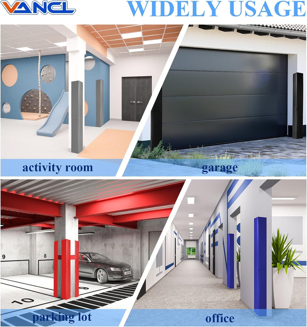 Padding Corner Wall Guards Pads Heavy Duty Wall Corner Protection Padding Safety Wall Edge Protector Durable 2 Sides Wall Corner Guards for Protector