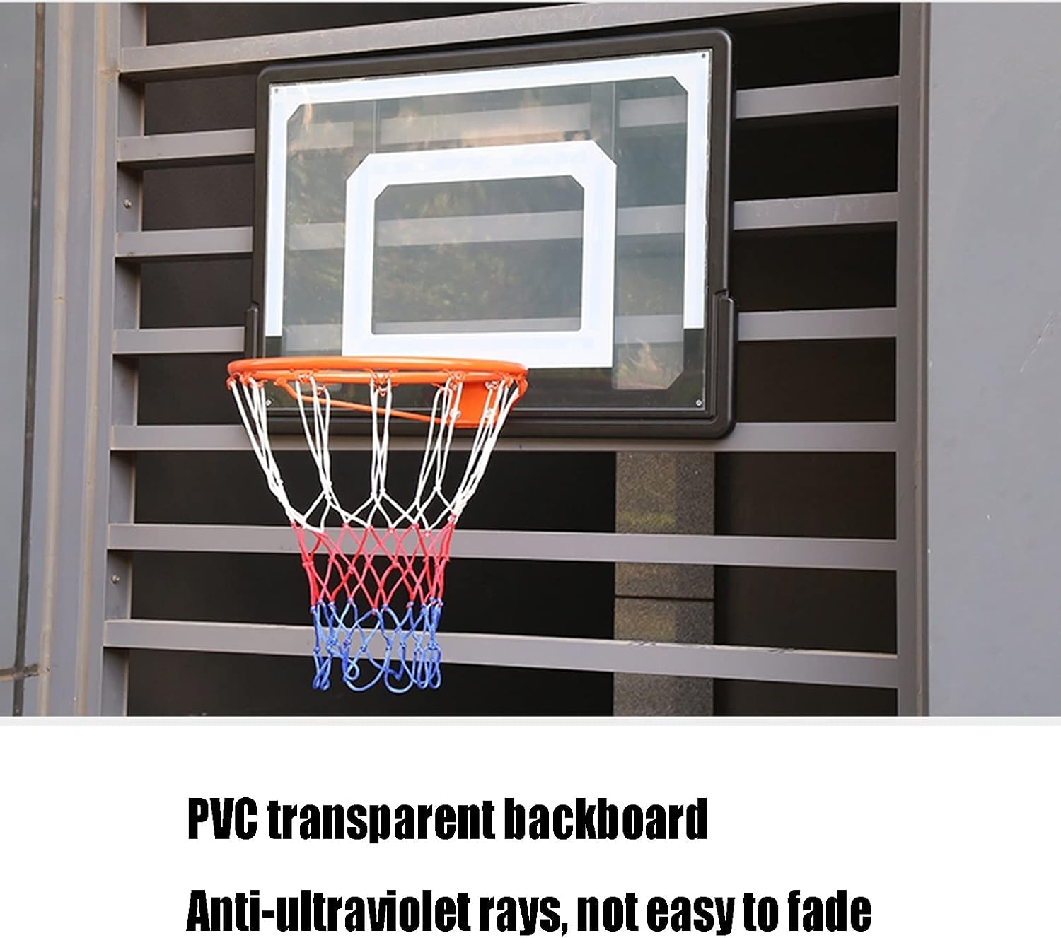 Mini Basketball Hoop, A Wall-Mounted Basketball Hoop with A Hole-Free Installation, for Adults and Kids