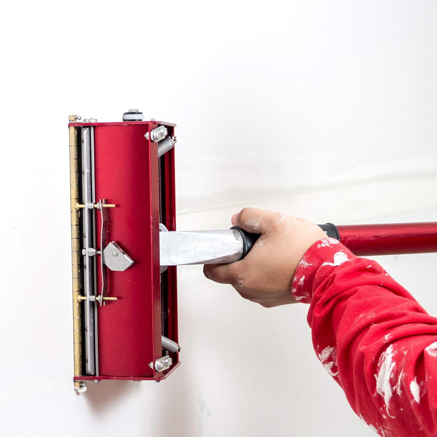 12-Inch Flat Finishing Box + Extendable Handle - LEVEL5 | Pro-Grade | Drywall Gyprock Plasterboard Sheetrock | 4-574