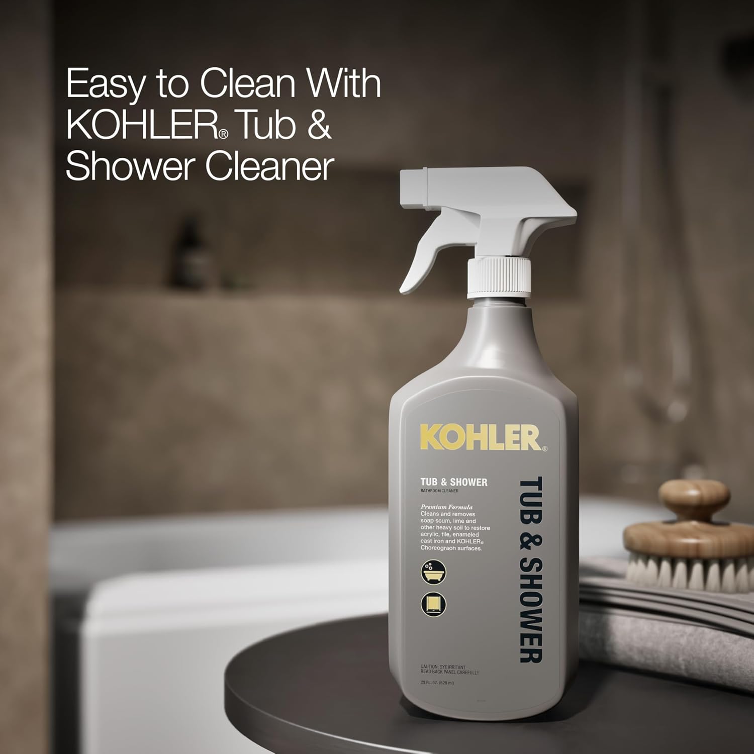 KOHLER Memoirs® 60' x 32' alcove bath with right-hand drain
