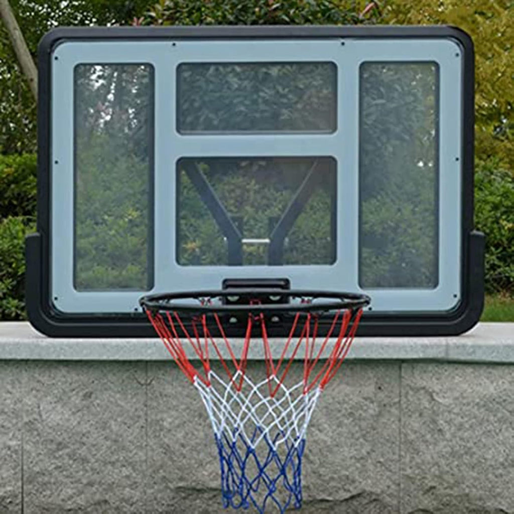 Wall-Mounted Mini Basketball Hoop, Easy-to-Install Indoor and Outdoor Adult and Kids Backboard Training Rack with Sturdy Bracket