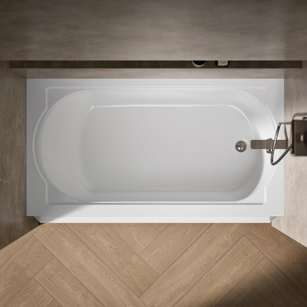 KOHLER Memoirs® 60' x 32' alcove bath with right-hand drain