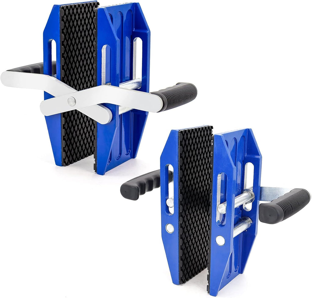 HighTop 2PCS Stone Granite Carrying Clamps Handed Panel Carriers Heavy Duty Clamps for Granite and Marble Panels Countertop Glass Slabs Metal Sheet Plywood (3-45mm) 660lbs