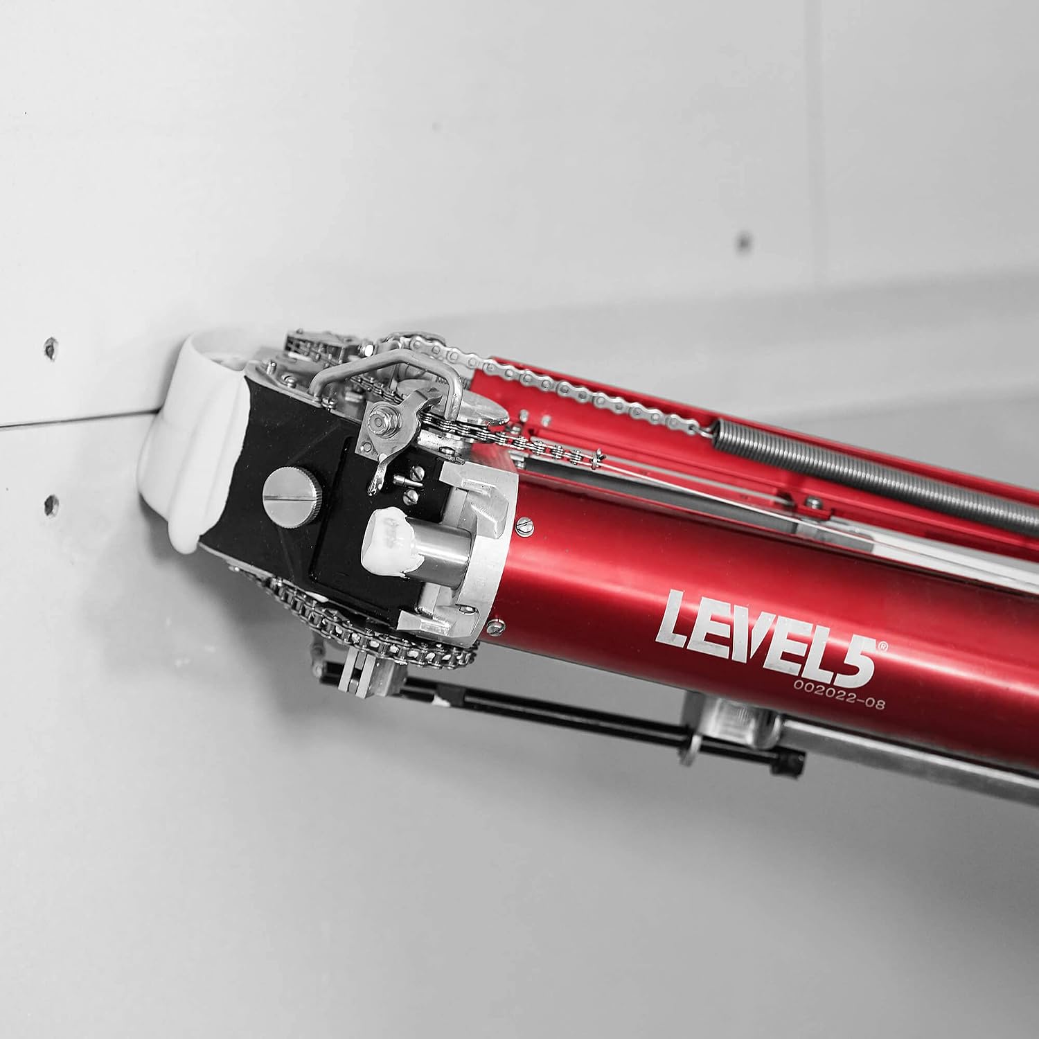 Full Drywall Taping and Finishing Set - LEVEL5 | Automatic Taper, 10'/12' Flat Boxes, 3'/3.5' Angle Heads, MiniShot, Corner Roller, Extendable Handles, Pump, Gooseneck | 4-681