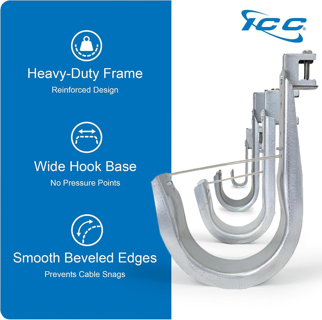 ICC J-Hook in 25 Pack (Beam Clamp, 4 in)