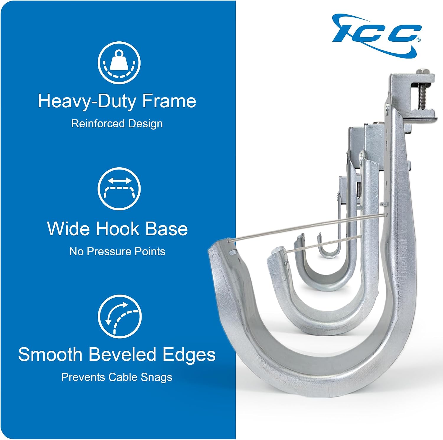 ICC J-Hook in 25 Pack (Beam Clamp, 4 in)